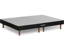 Platform Top Divan Bed Base on Skittle Wooden Legs