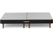 Platform Top Divan Bed Base on Skittle Wooden Legs