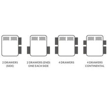 Essentials Guest Hotel Zip and Link Contract 1500 Pocket Sprung Divan Bed Set