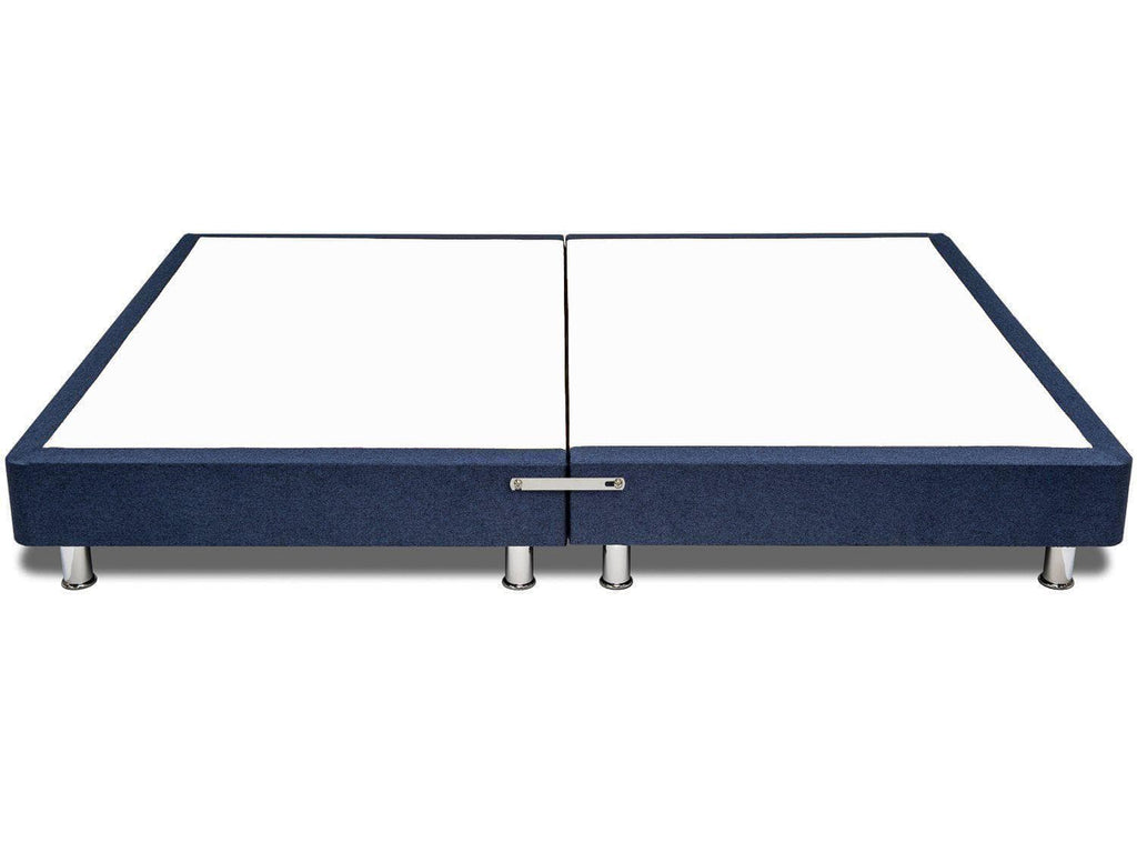 Platform Top Divan Bed Base on Chrome Metal Legs Nationwide Contract Beds