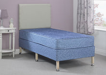 Derwent Orthopaedic Care Contract Water Resistant Coil Sprung Divan Bed Set on Legs